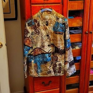 Chico's silk Jacket